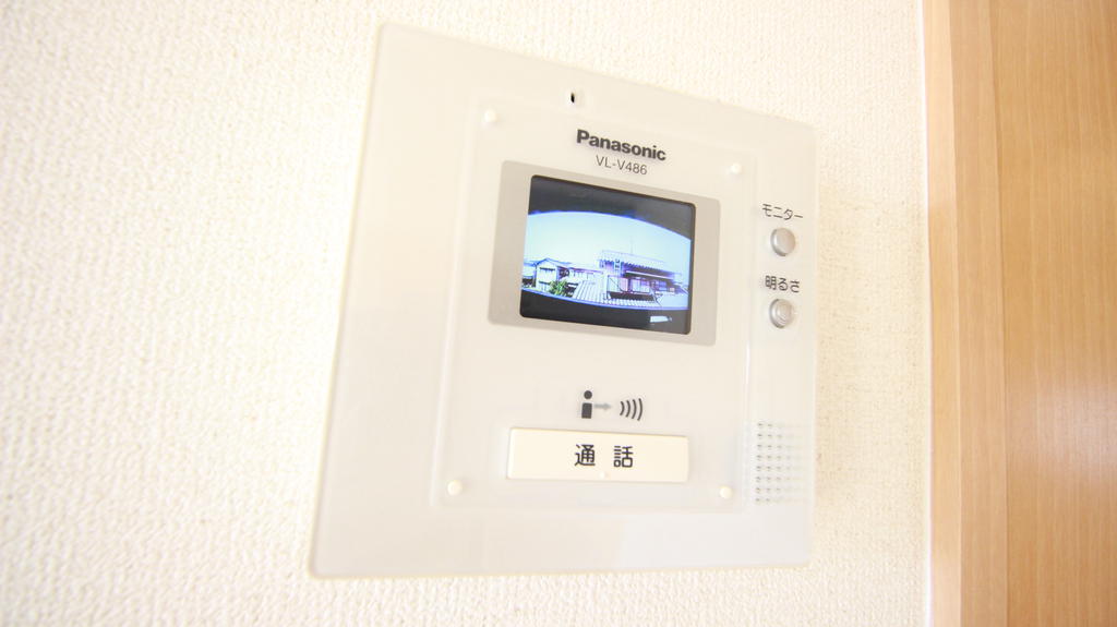 セキュリティ　カラーTVモニターホンです！