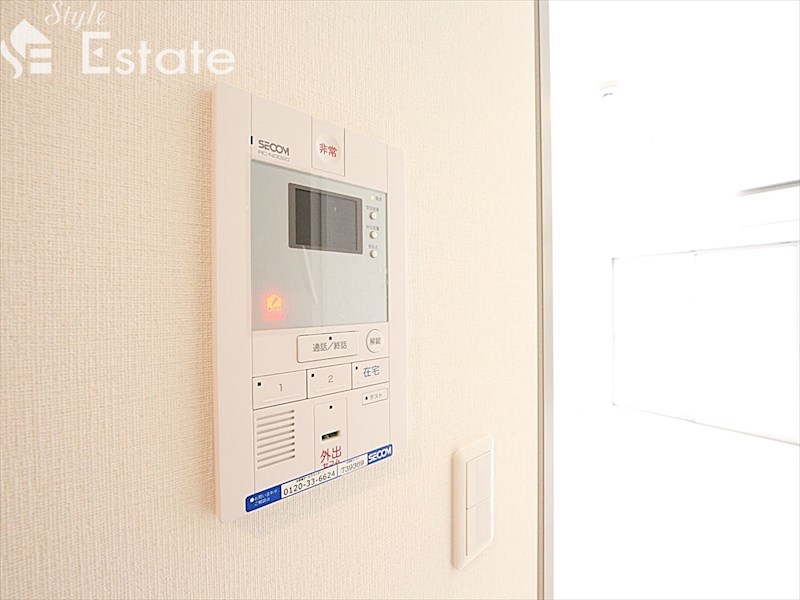 セキュリティ　モニター付きインターホン