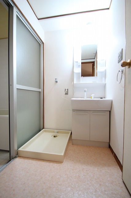 洗面設備　同物件、別号室のものです。