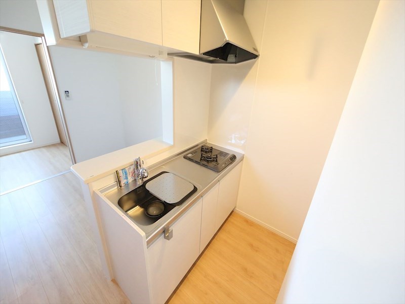 キッチン　カウンターキッチン（ガスコンロ2口）