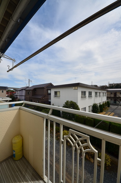 バルコニー　★陽のあたる、明るいバルコニー★