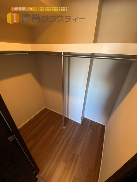 収納　ウォークイン完備。