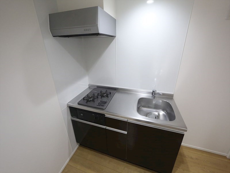 キッチン　システムキッチン（ガス2口コンロ付）