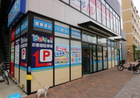 ドラックストア　ぱぱす調剤薬局武蔵小杉店（ドラッグストア）まで1110m