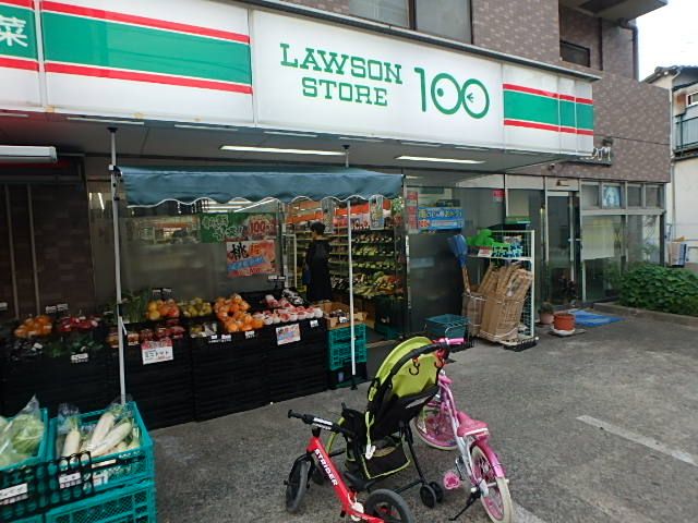 ショッピングセンター　ローソンストア100 LS本駒込店（ショッピングセンター）まで744m