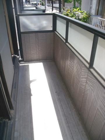 バルコニー　嬉しいバルコニー付