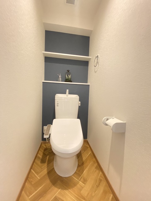 トイレ　清潔感のあるトイレです。