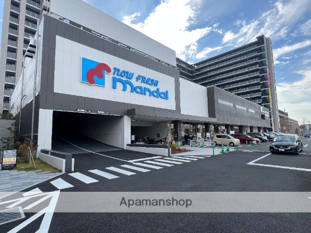 スーパー　万代（スーパー）まで504m