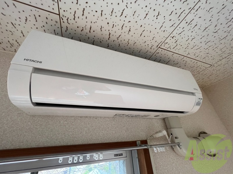 その他設備　エアコンがあれば暑い日が続いても快適に過ごせますね。