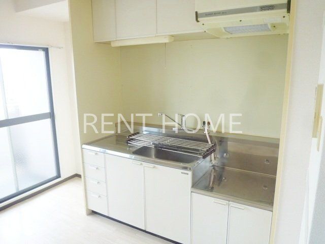 キッチン　ガスコンロ設置可