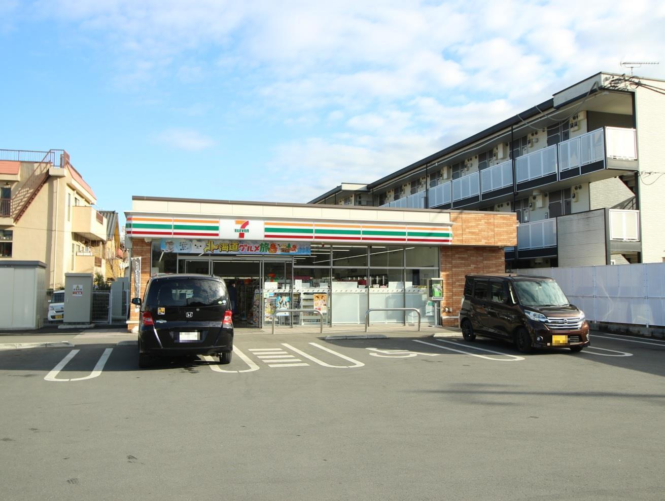 コンビニ　セブンイレブン毛呂山長瀬店（コンビニ）まで487m