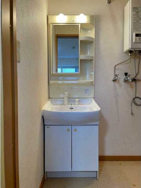 洗面設備　シャワードレッサー付きです！