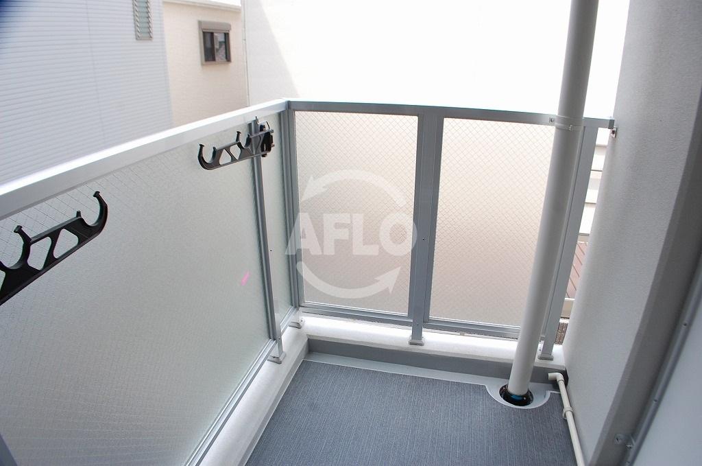 バルコニー　プレサンス北浜パレス　バルコニー