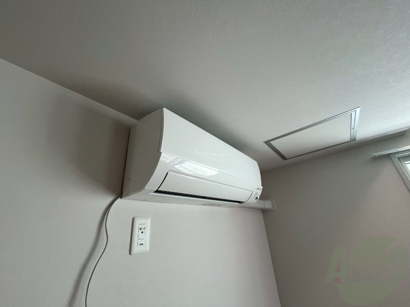 その他設備　エアコンがありますので夏でも快適に過ごせます！