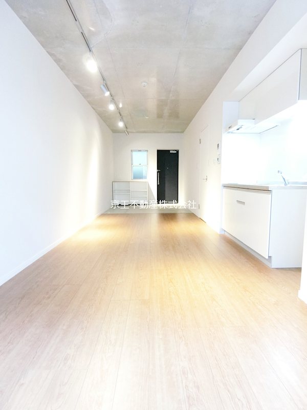 居室・リビング　広々ワンルームの室内