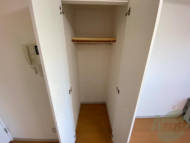 収納　収納です。部屋がすっきり片付きます。