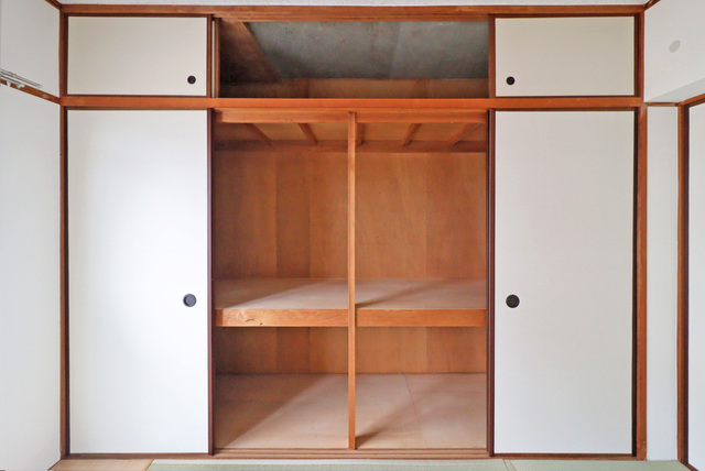 収納　大容量の和室の押入