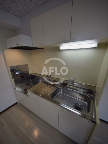 キッチン　難波リーガルハウス　ガス2口コンロ設置可