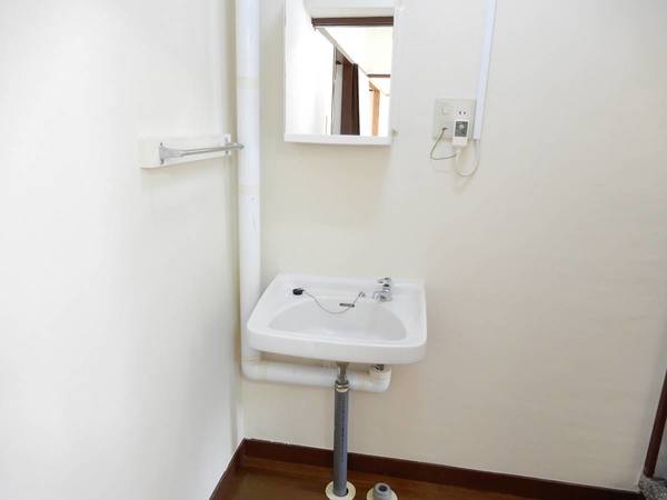 洗面設備　ビレッジハウスの同一物件・同一タイプの間取りの写真です