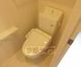 トイレ　ウォシュレット付きのトイレです・