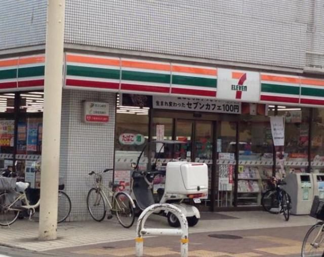 コンビニ　セブンイレブン江東東砂8丁目店（コンビニ）まで450m