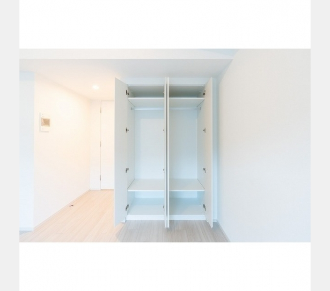 収納　クローゼットです