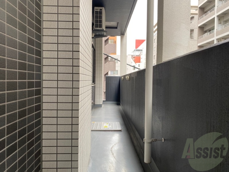 バルコニー　バルコニーです。洗濯物を干したり一息ついたりできますね！