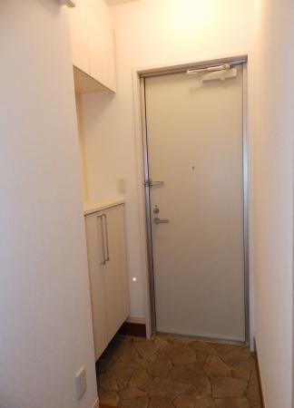 玄関　明るい玄関です