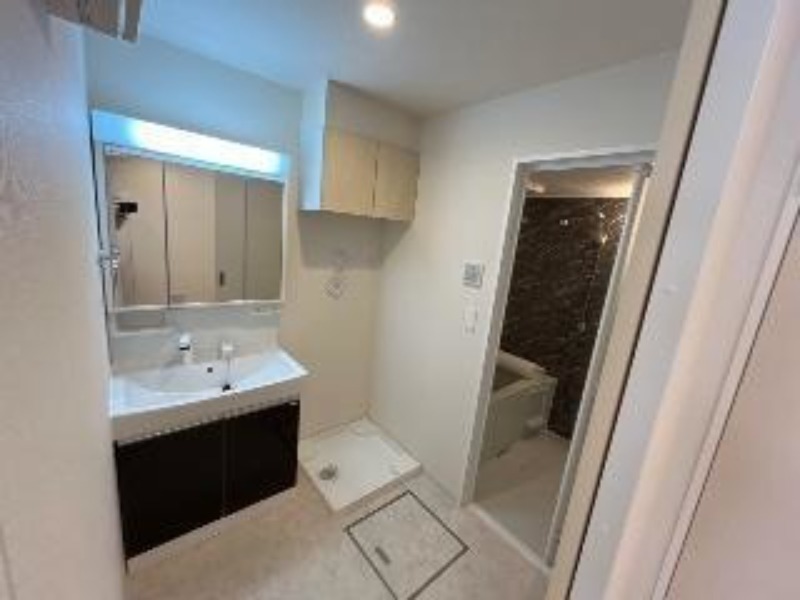 洗面設備　図面と現状に相違がある場合には現状を優先