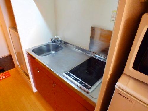 キッチン　2口電気コンロ