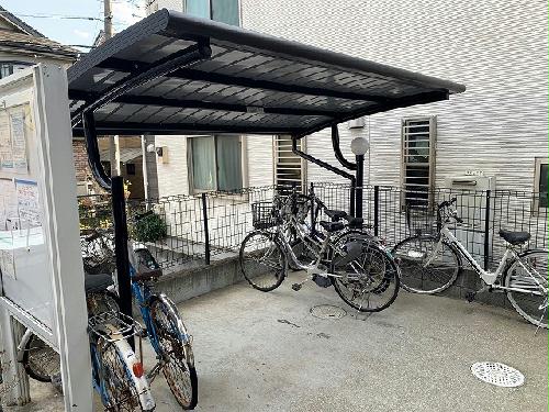 その他共有部分　駐輪場　原付＆自転車のみ駐輪可能