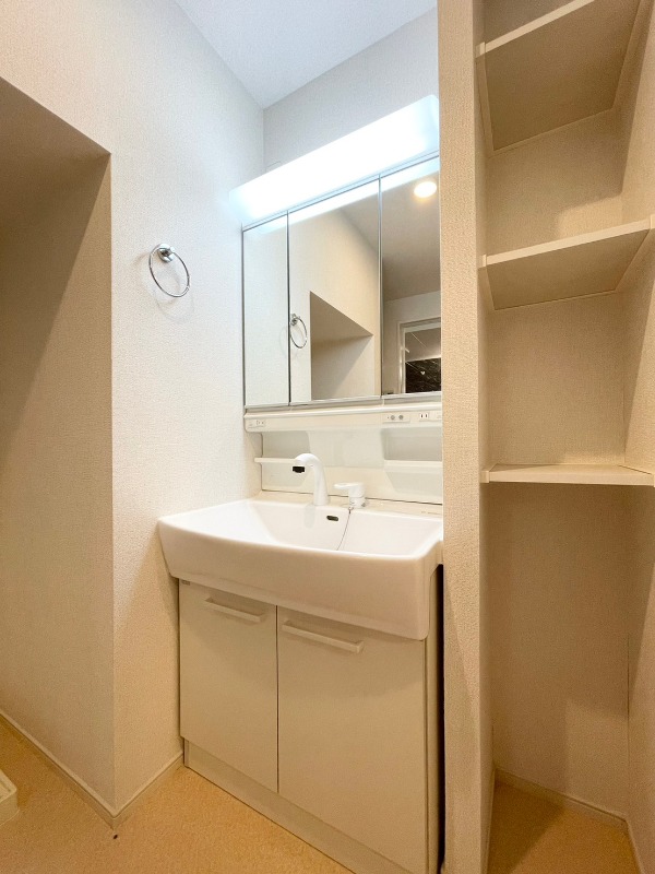 洗面設備　図面と現状に相違がある場合には現状を優先