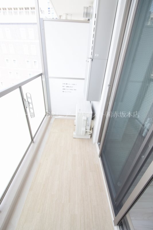 バルコニー　同タイプ別部屋の写真です