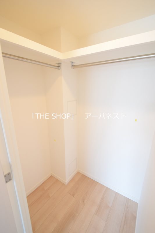 収納　同タイプ別部屋の室内写真です