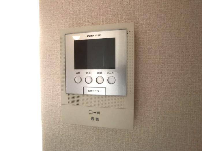 セキュリティ　録画機能付カラーモニターインターホン