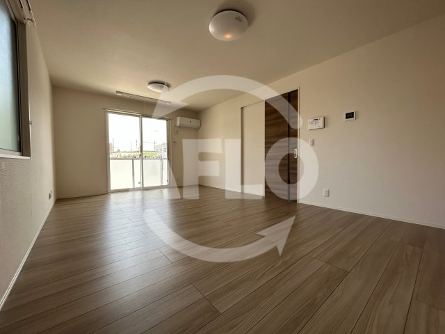 居室・リビング　クラシスト万代　リビング