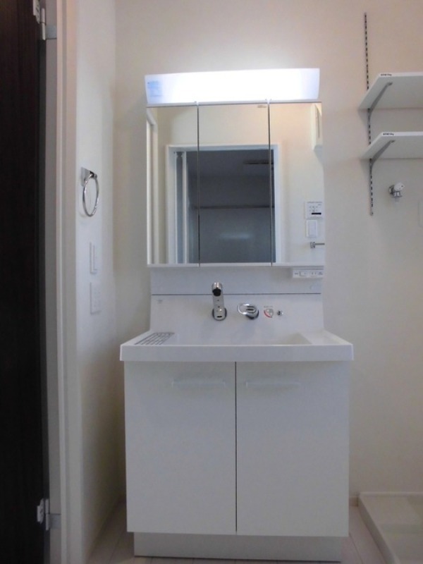 洗面設備　図面と現状に相違がある場合には現状を優先