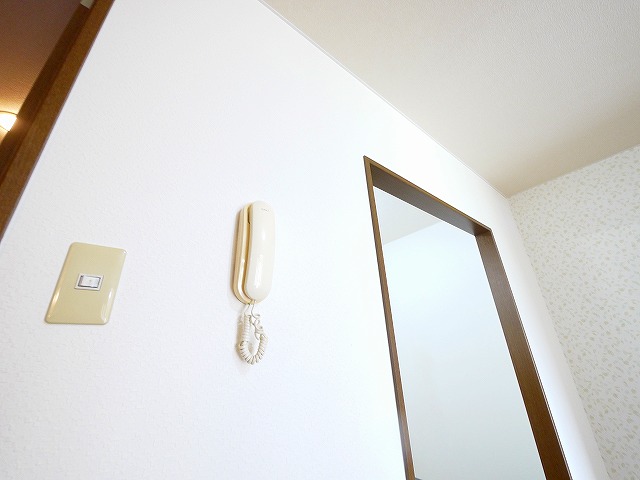 セキュリティ　インターホンが付いてます。