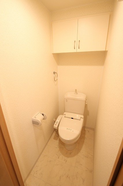 トイレ　同物件、別号室のものです。