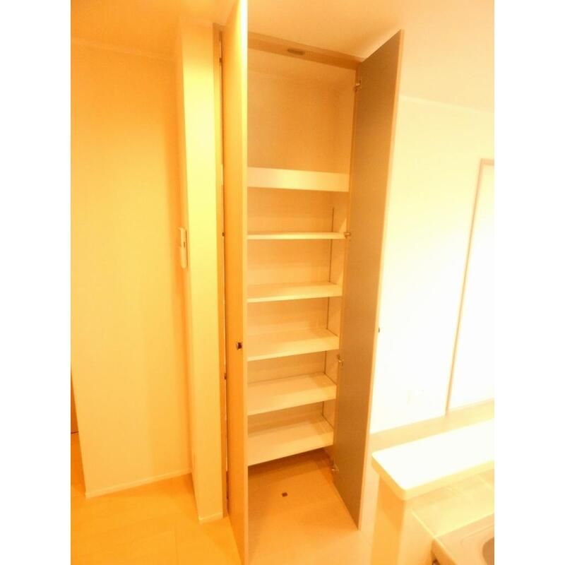 収納　十分な収納スペースがあります