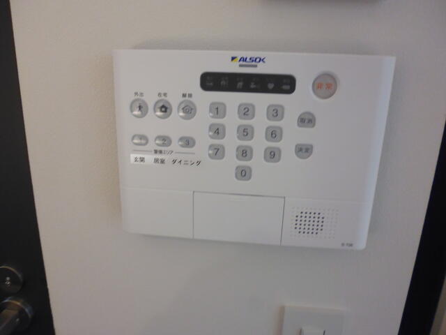 セキュリティ　ホームセキュリティー操作盤