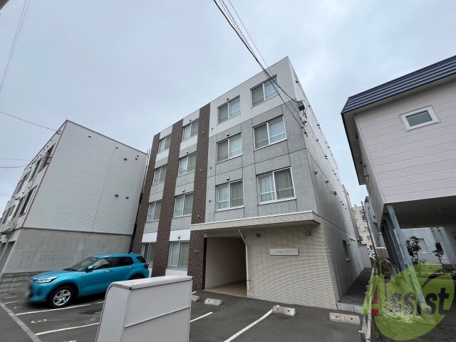 建物外観　札幌市東区北二十一条東「Ｅｓｔａｔｅ　Ｎ２１」