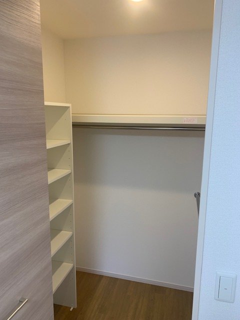 収納　ウォークインクローゼット付で収納たっぷり