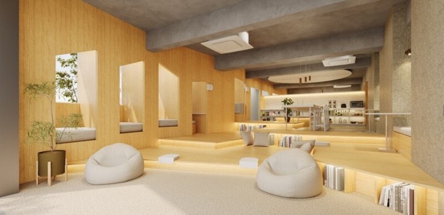 ロビー　リビングラウンジ