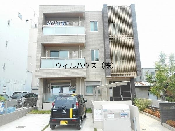 建物外観　全室角部屋！