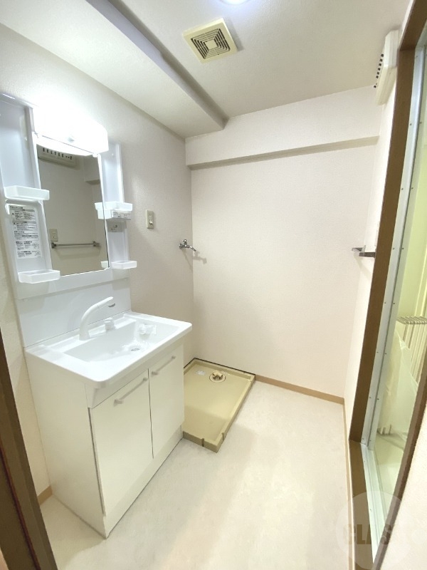 洗面設備　洗面台新調