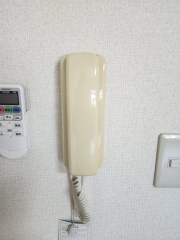 セキュリティ　インターフォンです