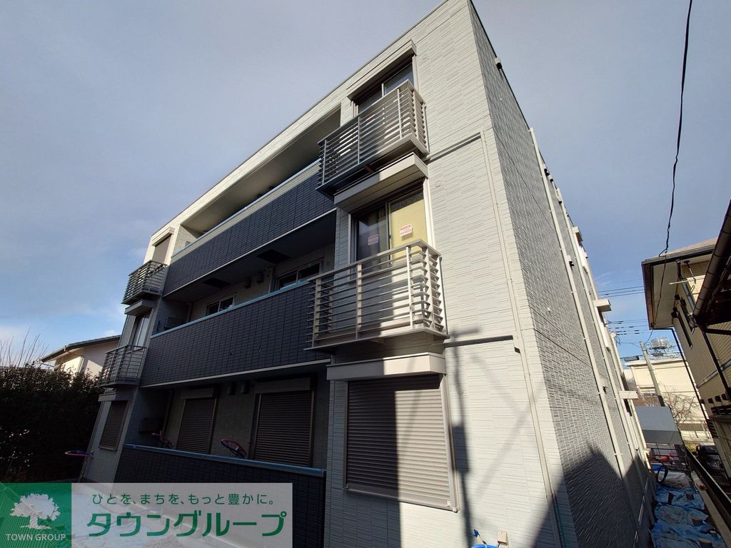 バルコニー　建築中