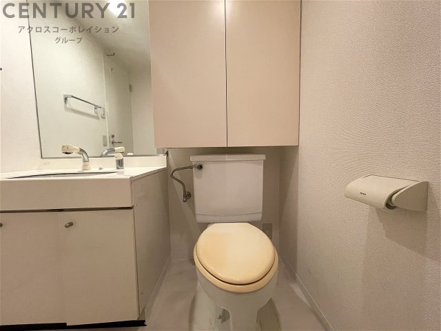 トイレ　ゆったりとした空間のトイレです