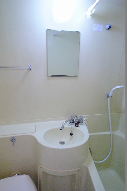 洗面設備　写真は３０５号室